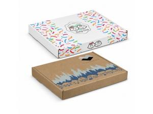 Promotional Die Cut Box with Locking Lid (230x165x22mm)