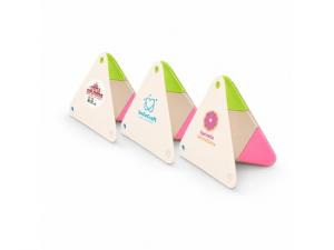 Triangular Sticky Notebooks (Recycled Milk Cartons)
