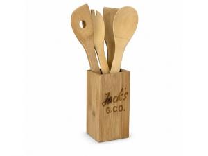 Promotional Kitchen Utensil Sets (Bamboo)