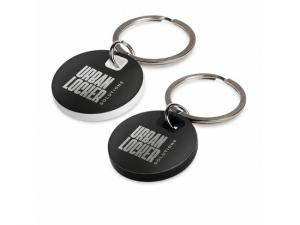 Promotional Circle Stainless Steel Keyrings