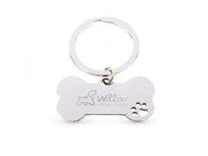 Dog Bone Keytags