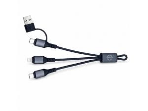 Charging Cables (2-in-1 Aluminium, 17cm)