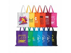 Promotional Cotton Bags - Short Handle (140GSM)