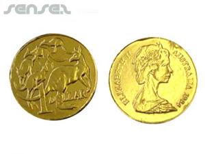 Unbranded Australian Chocolate Coins