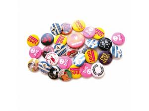 Promotional Tin Button Badges (44mm)
