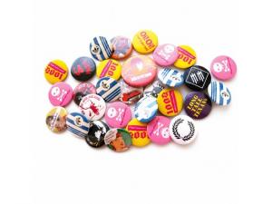 Promotional Tin Button Badges (65mm)