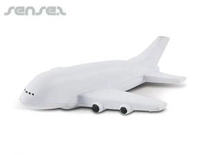 Promotional Plane Stress Balls