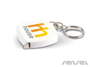 Promotional Tape Measure Keyrings (2M)