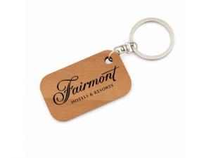 Promotional Bamboo Keychains