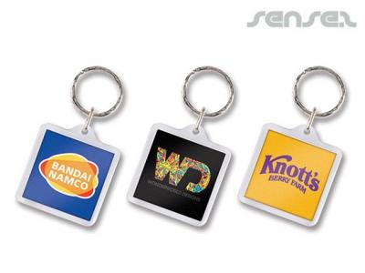 Acrylic Keyrings (Square)