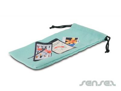 Full Colour Microfibre Pouches