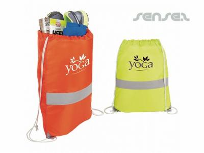 Hi Vis Drawstring Backpacks