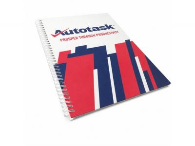 Hard Cover Wiro Notebooks (A4)
