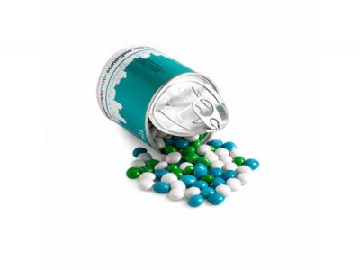 Pull Cans Filled With Chewy Fruits