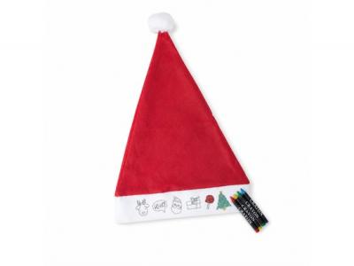 Kids Colouring Xmas Hats