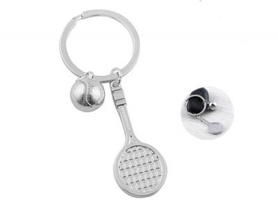 Shaped Keyrings (Tennis Racket)