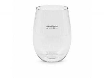Stemless Shatterproof PET Wine Glasses (470ml)
