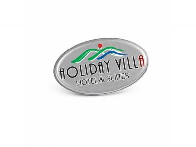 Oval Resin Coated Labels