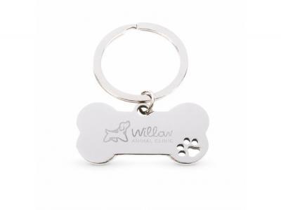 Dog Bone Keytags