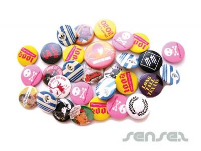 Tin Button Badges (90mm)