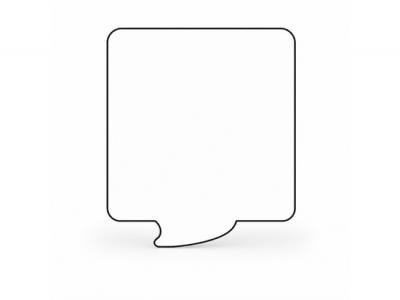 Speech Bubble Sticky Notes (25 pages)