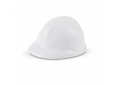White Hard Hat Stress Balls